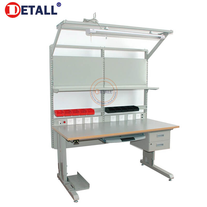 esd work table with drawers
