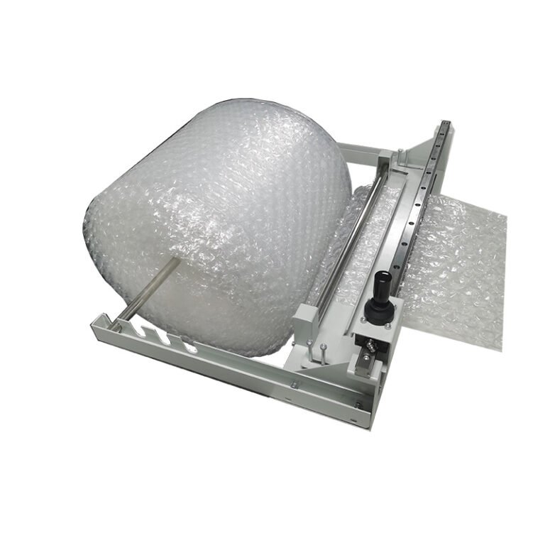 Small packaging material cutter for bubble wrap, kraft paper, and film