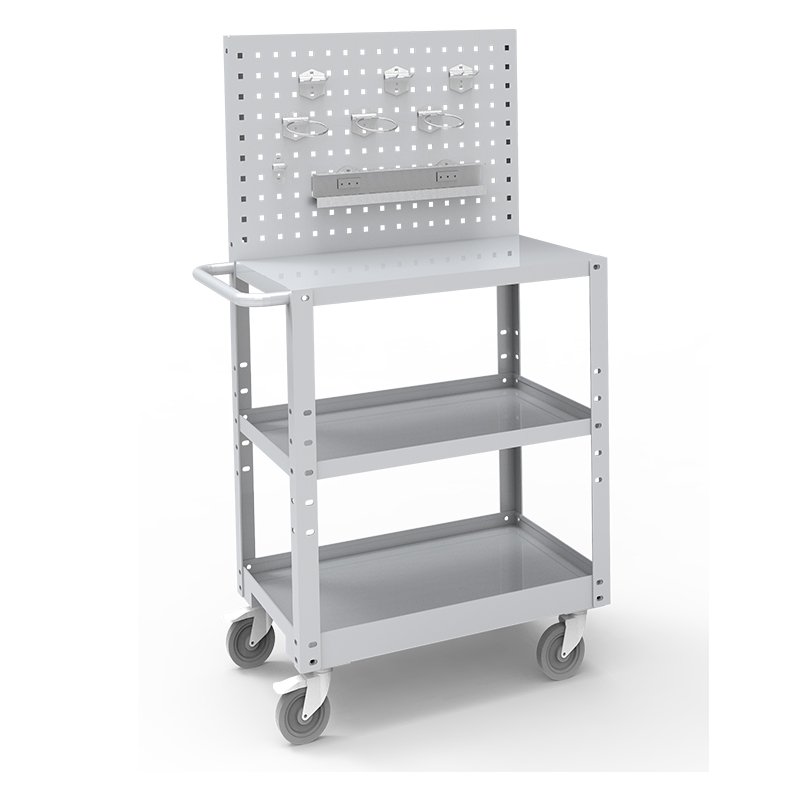 Anti-static metal workbench