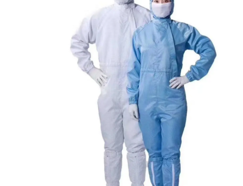 Principle of anti-static work clothes