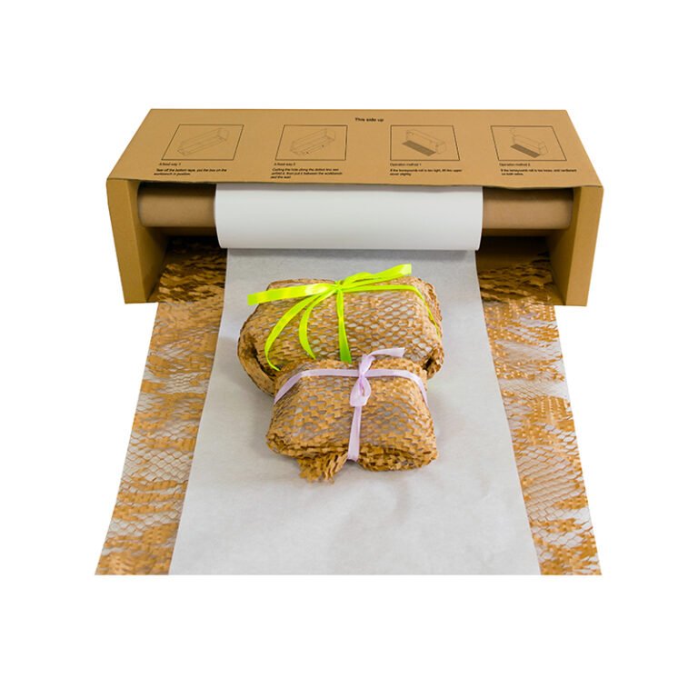 Disposable wrap paper box for easy packaging and paper dispensing